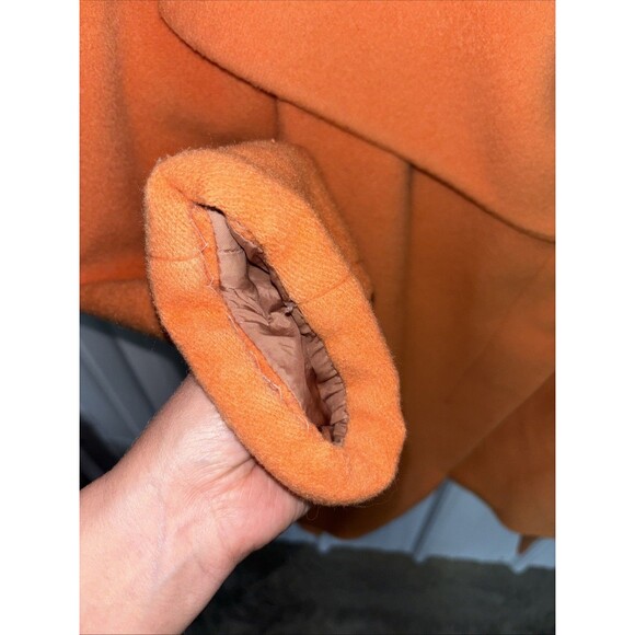 Ivo Nikkolo Vintage Mohair Jacket Orange Size UK14, US12 - Picture 10 of 10